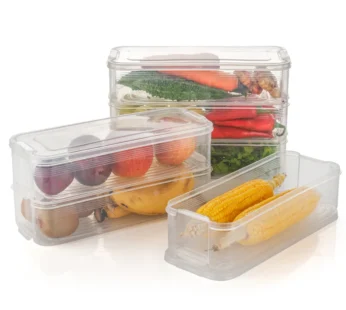 3 Fridge Storage Container,  Fridge Storage Containers  Pack of 3pcs, 1500ML Approx