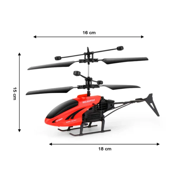 Premium Quality Remote Control Helicopter with USB Chargeable Cable – Fun & Easy to Fly (Pack of 1) - Image 4