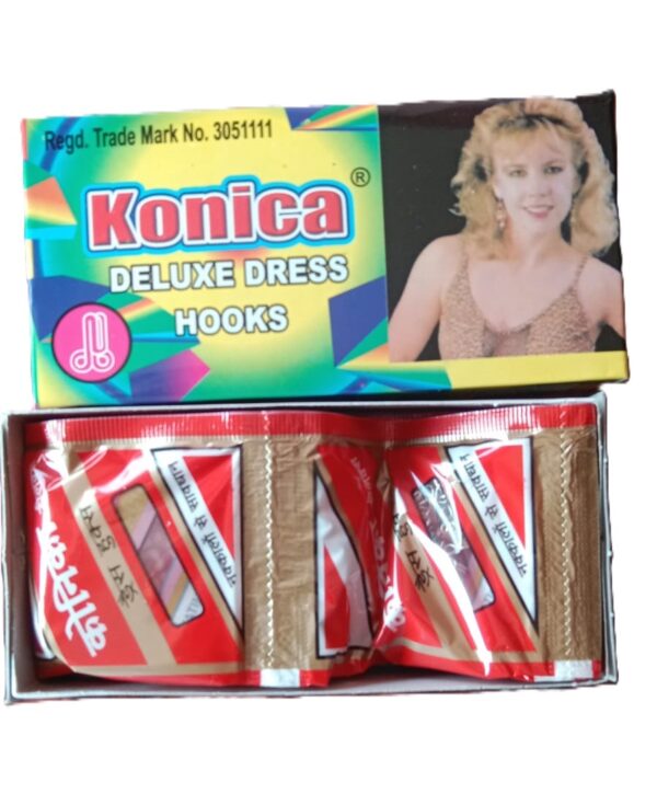 Konica Blouse Hooks - 15 Pouch - 1 Box - Image 2