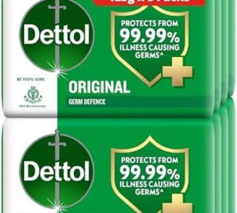 Dettol soap (pack of 8)