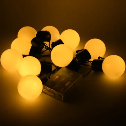 10 LED Battery Operated String Lights – Waterproof, Shatterproof & Portable (1 Pc, Batteries Not Included)
