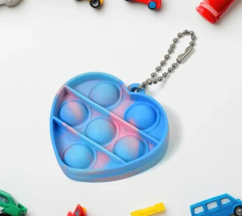 Mini Keychain Fidget Toy – Sensory Stress Relief Toy for Kids (1 Pc, Mixed Color & Design)