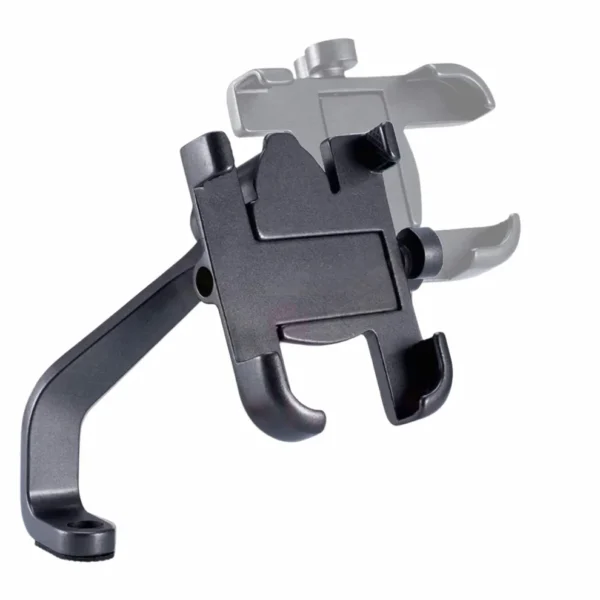 Full Metal 360° Rotating Mobile Holder for Bike, Scooty & Motorcycle – Universal Smartphone Stand for GPS & Navigation (1 Pc) - Image 2