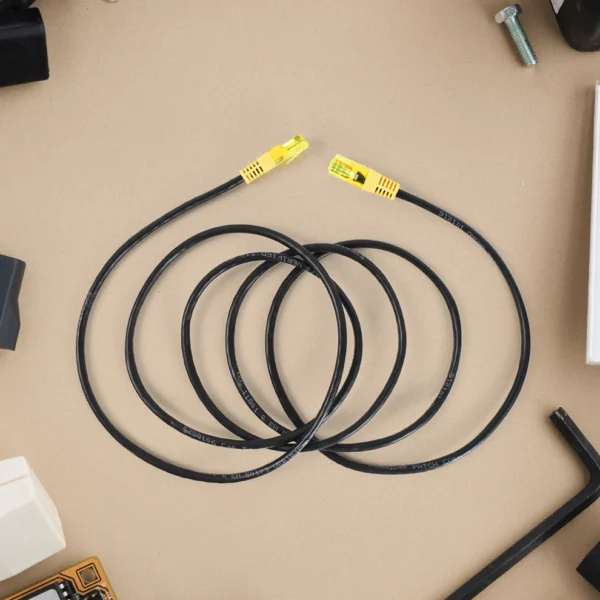 Heavy Duty Cat 8 Ethernet Cable – 2 Meter High-Speed Outdoor LAN Network Wire for Gaming, Router, Modem, and More (1 Pc) - Image 3