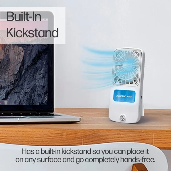 Arctic Air Freedom – Wearable Portable Personal Air Cooler | USB Rechargeable Neck Fan for Instant Cooling Anywhere - Image 3