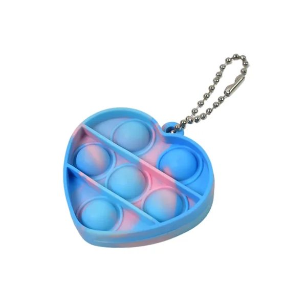 Mini Keychain Fidget Toy – Sensory Stress Relief Toy for Kids (1 Pc, Mixed Color & Design) - Image 5