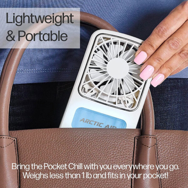 Arctic Air Freedom – Wearable Portable Personal Air Cooler | USB Rechargeable Neck Fan for Instant Cooling Anywhere
