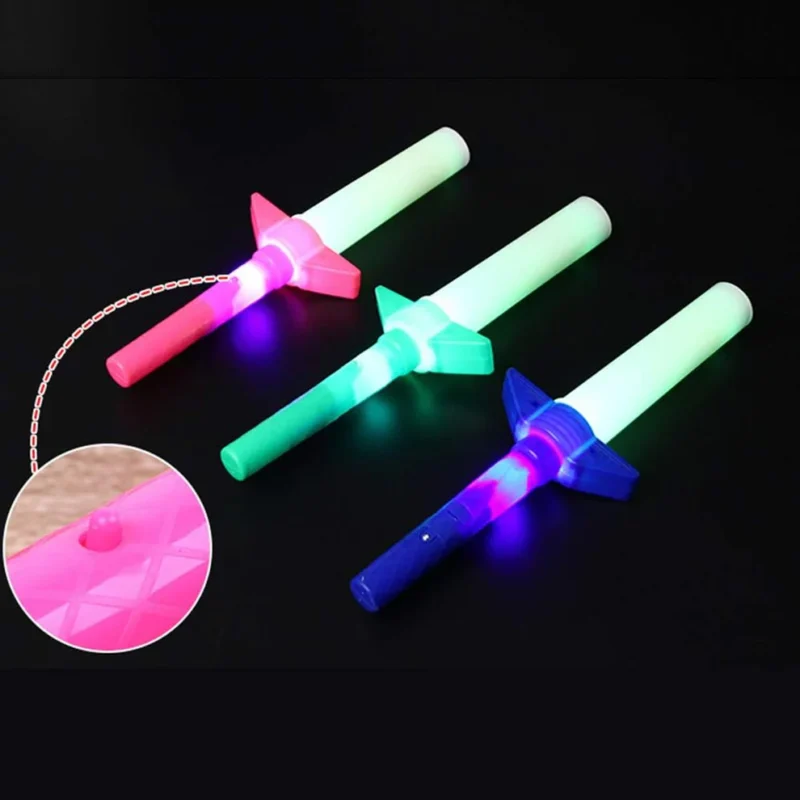 LED Light-Up Sword – Glow in the Dark Expandable Toy for Kids (1 Pc) - Image 2