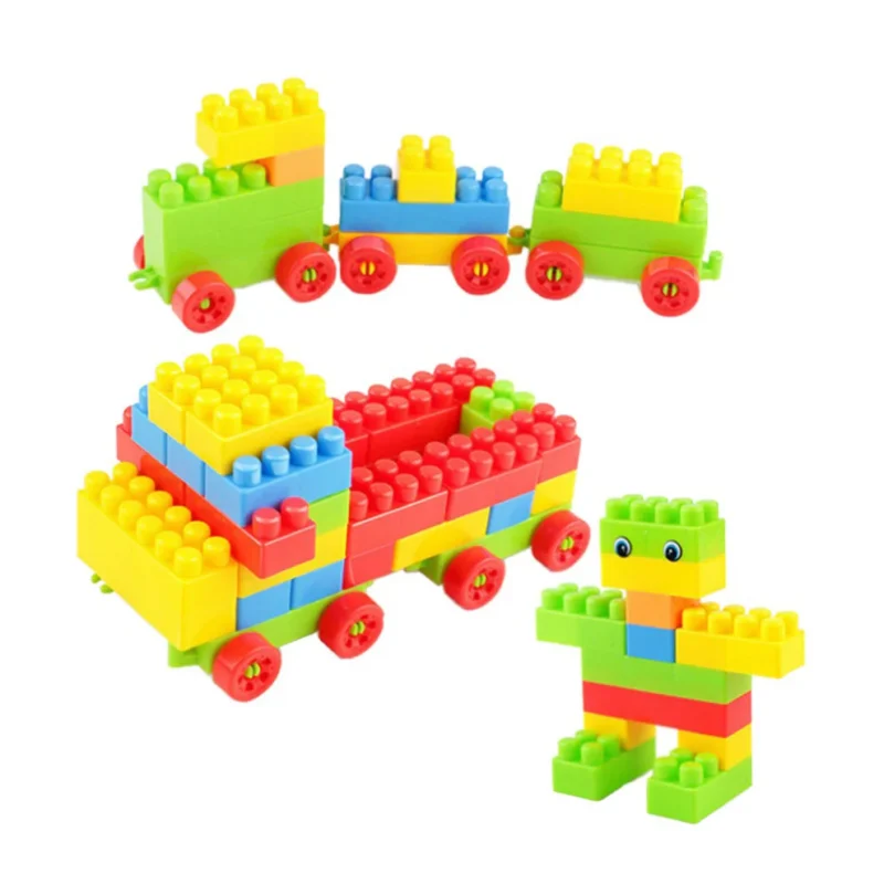 Multicolor Kids' Block Set for Fun and Learning | 60-Piece Building Blocks Set - Image 5