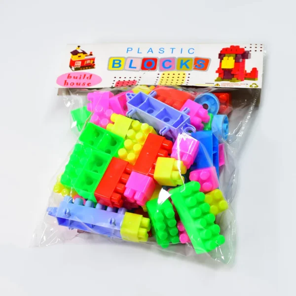 Multicolor Kids' Block Set for Fun and Learning | 60-Piece Building Blocks Set - Image 8