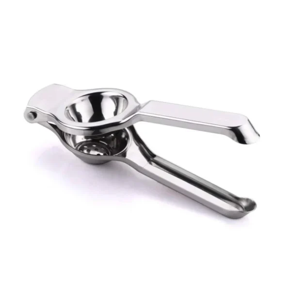 Stainless Steel Lemon Squeezer – Heavy-Duty Citrus Juicer with Non-Slip Handle (1pc)