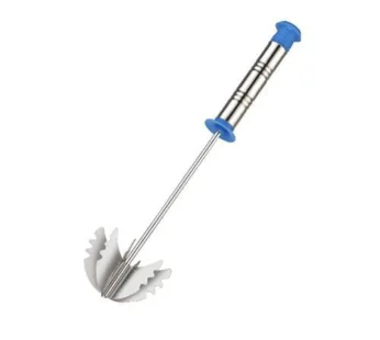 Stainless Steel Hand Blender Mixer – Manual Egg Beater, Lassi & Buttermilk Maker (Semi-Automatic)