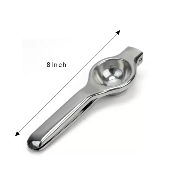 Stainless Steel Lemon Squeezer – Heavy-Duty Citrus Juicer with Non-Slip Handle (1pc) - Image 2