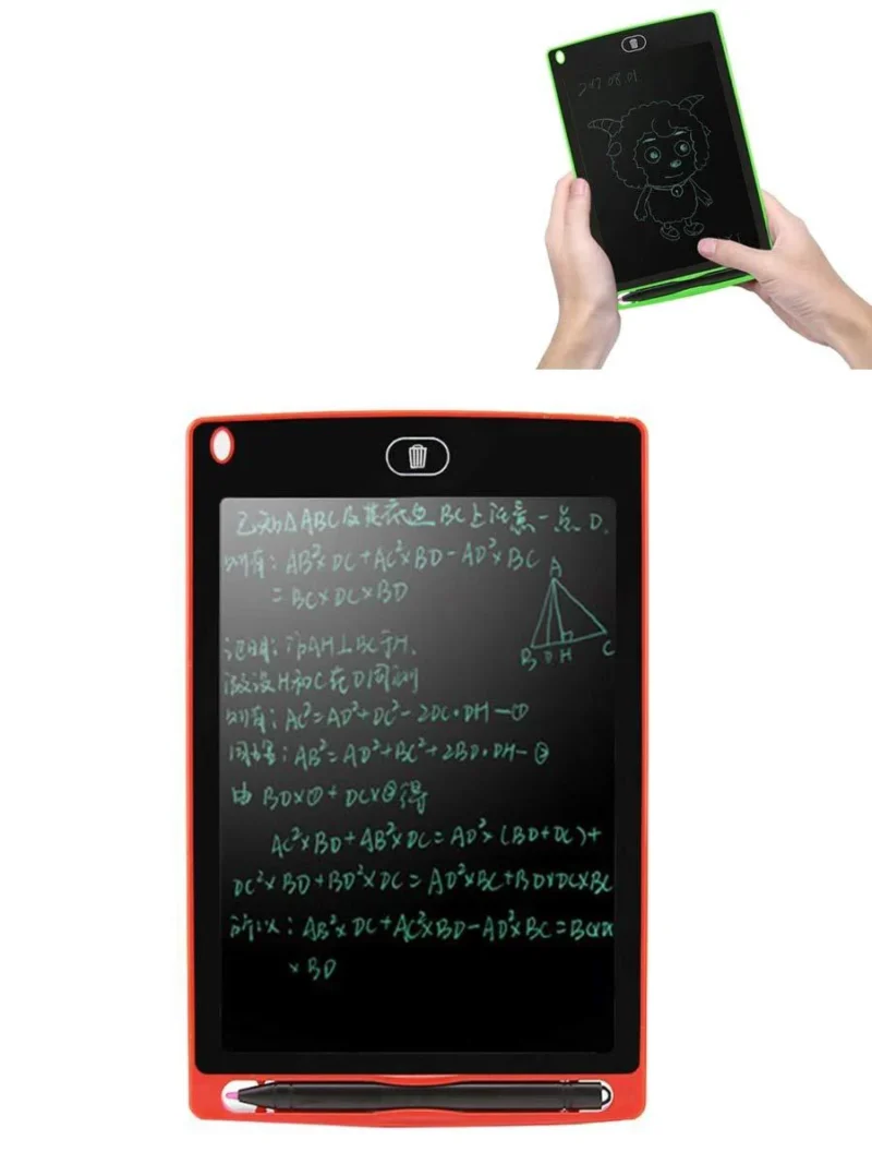 8.5-Inch Digital LCD Writing & Drawing Tablet Pad – Ultra-Thin Graphic eWriter Board with Stylus - Image 5