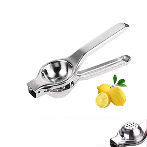 Stainless Steel Lemon Squeezer – Heavy-Duty Citrus Juicer with Non-Slip Handle (1pc) - Image 5