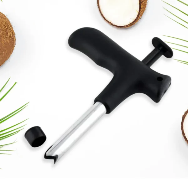 Premium Quality Stainless Steel Coconut Opener Tool/Driller with Comfortable Grip – Easy Access to Fresh Coconut Water - Image 6