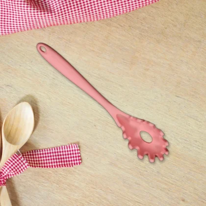 Silicone Pasta Fork & Spaghetti Server – Heat-Resistant, Non-Slip, Non-Stick Safe Utensil (1pc)