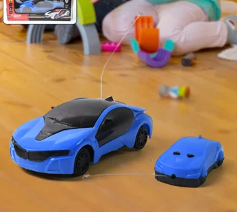 Remote Control Racing Car with 3D LED Lights | Forward & Backward Movement | Compact & Durable Design | Gift for Kids