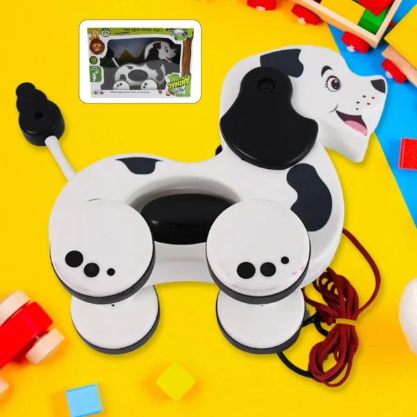 Dog Pull Along Toddler Toy – Early Walking Companion for Babies - Image 2