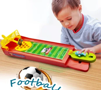 Mini Table Top Finger Football Game – Indoor Desktop Soccer Game for Kids & Adults | Fun Finger Flick Game for Family & Friends (1 Set)