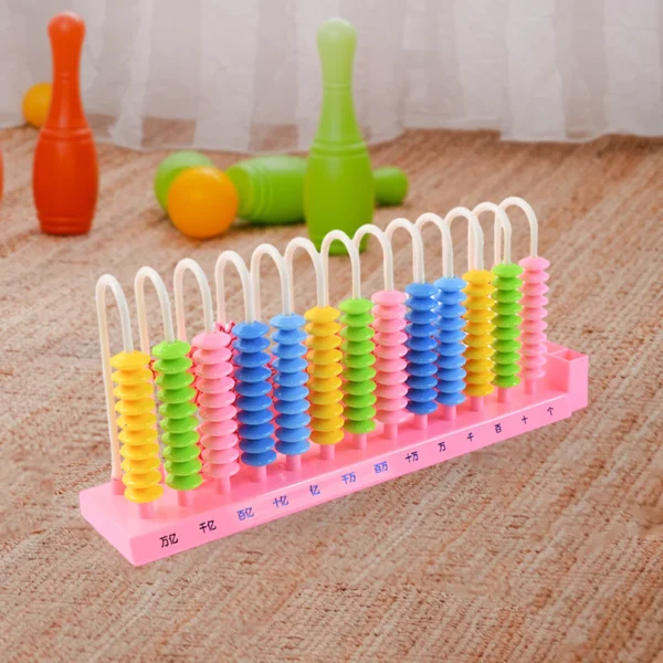 Abacus 13 Rods Counting Educational Toy – Arithmetic & Math Learning Tool for Kids and Students (1 Set / Mix Color) - Image 4