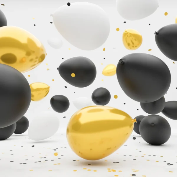 Multicolor Latex Balloons – 24 Pcs Set - Image 2