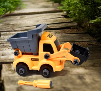 Engineering Vehicles Nut Assembly Toy – DIY Vehicle Model Set for Kids (2 Pc Set)