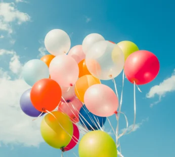 Multicolor Latex Balloons – 24 Pcs Set | Party Decoration for Birthday, Anniversary, Wedding & More | Heart Shape Balloons | Made in India