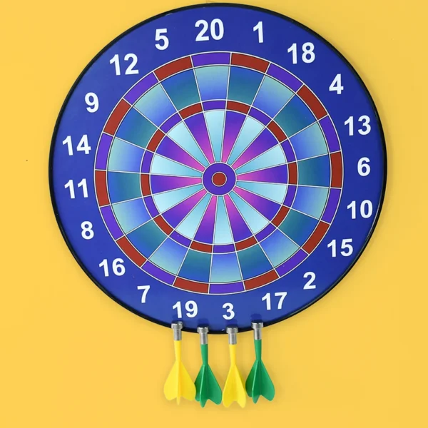 Magnetic Dartboard Game Set for Kids & Adults – Safe Wall-Mount Dart Board with 4 Magnetic Darts (Indoor Sports Fun) - Image 2