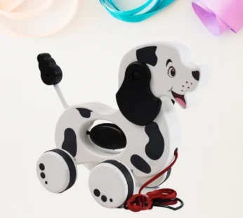 Dog Pull Along Toddler Toy – Early Walking Companion for Babies