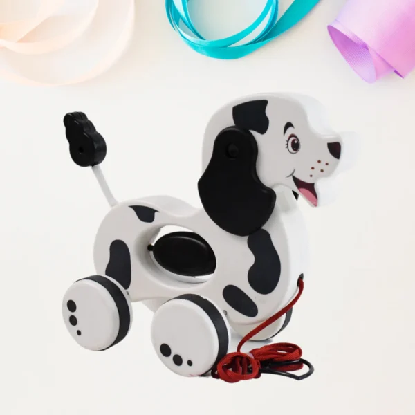 Dog Pull Along Toddler Toy – Early Walking Companion for Babies