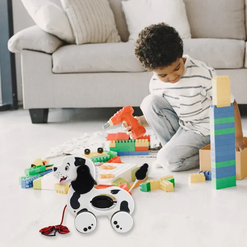 Dog Pull Along Toddler Toy – Early Walking Companion for Babies - Image 3