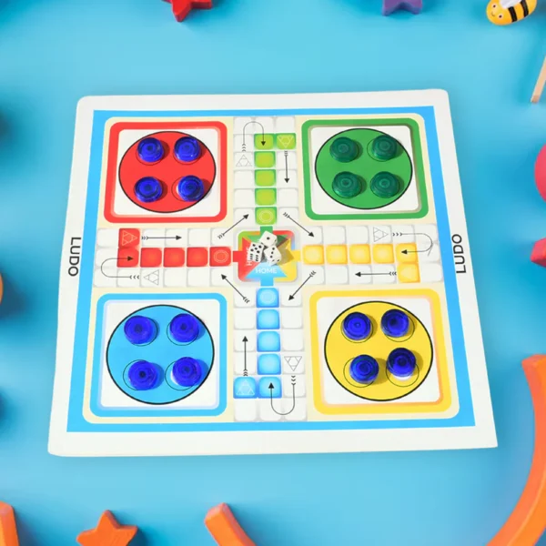 13-in-1 Family Board Game Set – Magnetic Chess, Ludo, Snakes & Ladders, Checkers & More - Image 4