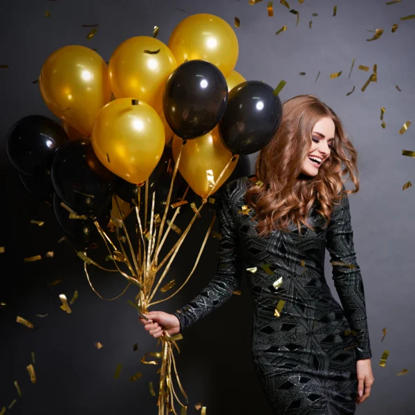 Multicolor Latex Balloons – 24 Pcs Set