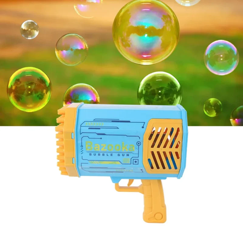 69-Hole Rechargeable Bubble Gun Machine Toy - Image 4