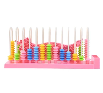 Abacus 13 Rods Counting Educational Toy – Arithmetic & Math Learning Tool for Kids and Students (1 Set / Mix Color)