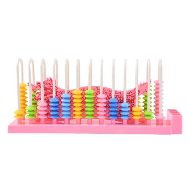 Abacus 13 Rods Counting Educational Toy – Arithmetic & Math Learning Tool for Kids and Students (1 Set / Mix Color)