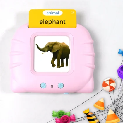 Preschool Learning Toys Flash Cards for Small Kids, Educational Toys English Words Learning Machine with 224 Words