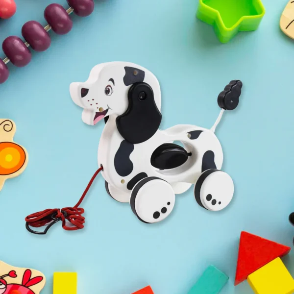 Dog Pull Along Toddler Toy – Early Walking Companion for Babies - Image 4