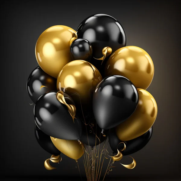 Multicolor Latex Balloons – 24 Pcs Set - Image 3