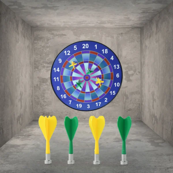 Magnetic Dartboard Game Set for Kids & Adults – Safe Wall-Mount Dart Board with 4 Magnetic Darts (Indoor Sports Fun) - Image 3