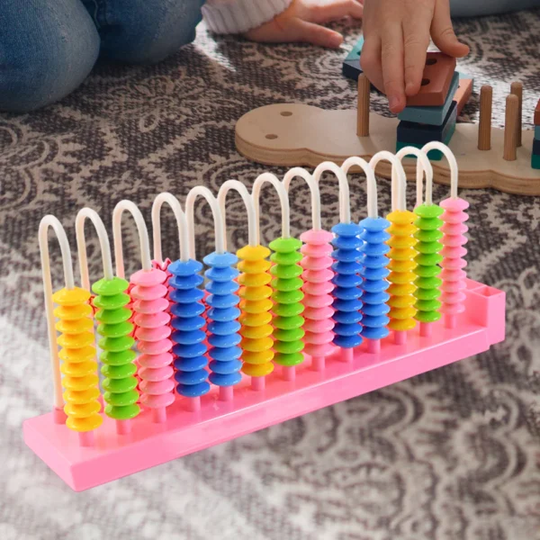 Abacus 13 Rods Counting Educational Toy – Arithmetic & Math Learning Tool for Kids and Students (1 Set / Mix Color) - Image 6
