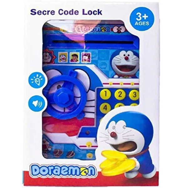 Electronic Piggy Bank ATM for Kids – Password Protected Money Safe Toy (Mix Color) - Image 4