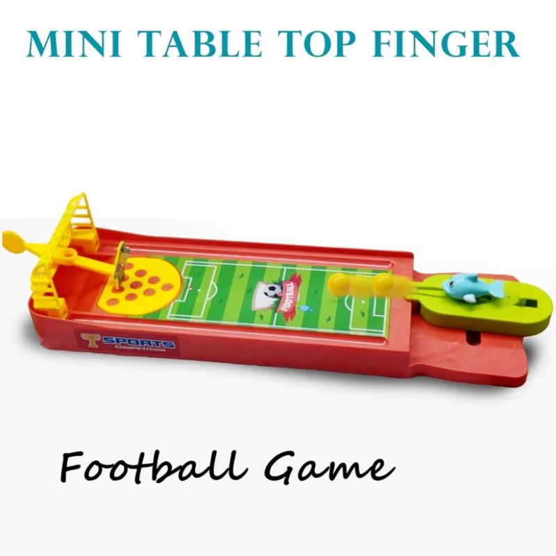 Mini Table Top Finger Football Game – Indoor Desktop Soccer Game for Kids & Adults | Fun Finger Flick Game for Family & Friends (1 Set) - Image 4