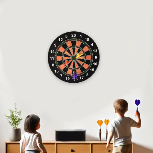 Classic Magnetic Dartboard Game Set – Safe Wall-Mount Dart Board with 3 Magnetic Darts | Indoor Fun for Kids & Family - Image 4