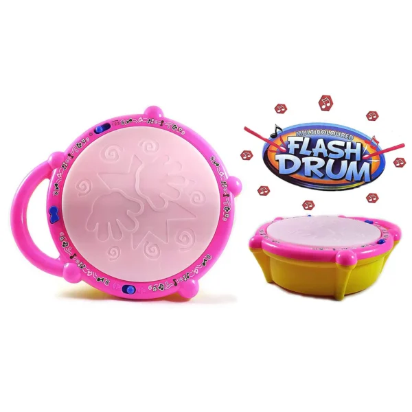Flash Drum Toy – Colorful Musical Drum with Light Effects, Best Gift for Kids - Image 5