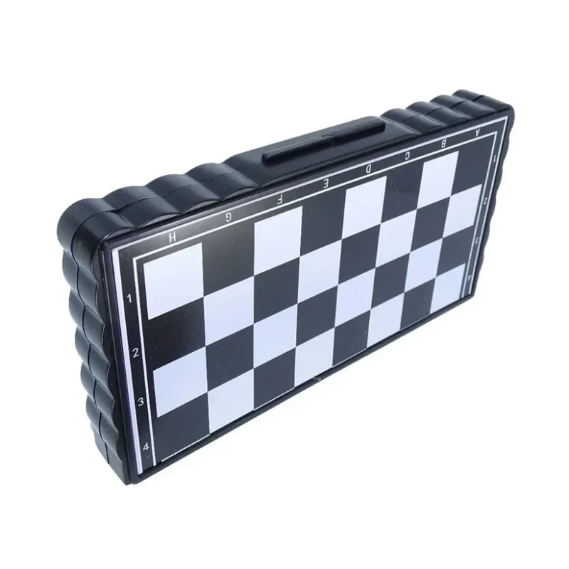5"x5" Magnetic Travel Chess Board Set – Folding Portable Chess Game with Premium Black & Ivory Pieces | Classic Brain Game for Kids & Adults (1 Pc) - Image 7