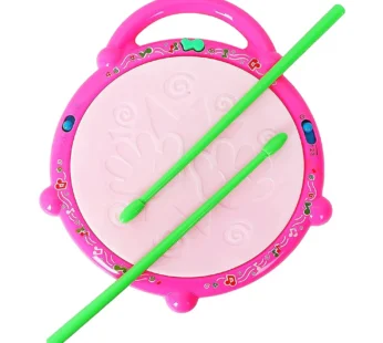 Flash Drum Toy – Colorful Musical Drum with Light Effects, Best Gift for Kids