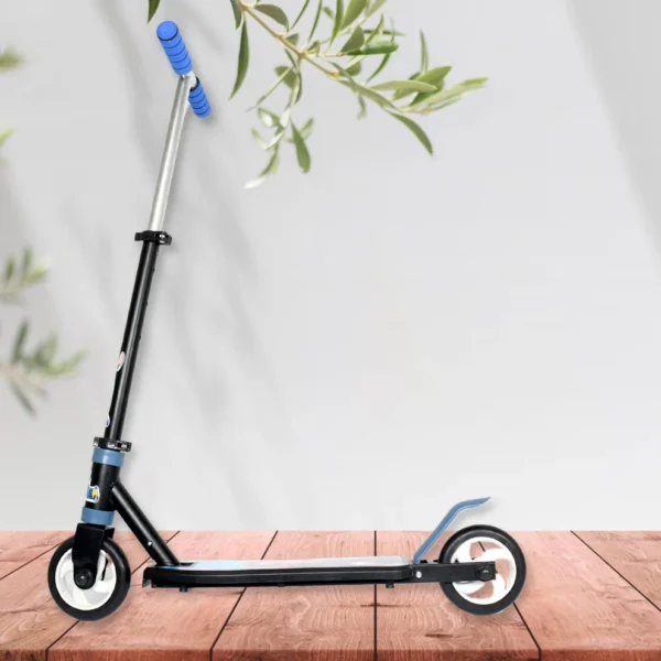 Foldable Kids Ride-On Scooter – 2-Wheel, Height Adjustable (Ages 4-8, Multicolor) - Image 4