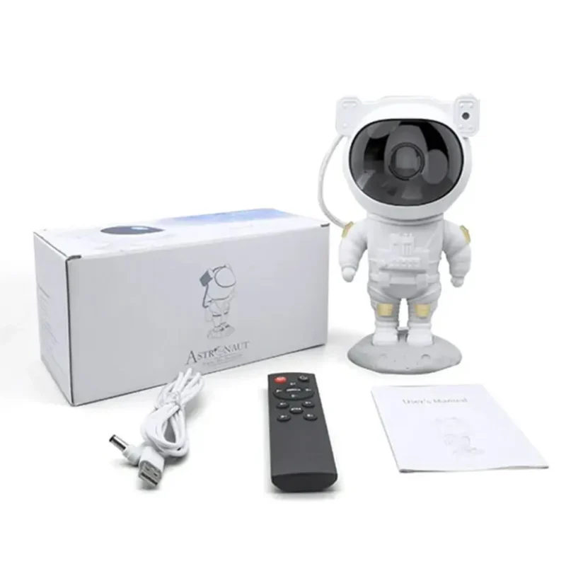 Astronaut Galaxy Projector Night Lamp – Remote-Controlled Starry Sky Light for Kids & Adults - Image 6